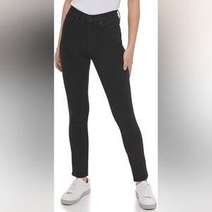Calvin Klein Black High-Rise Slim Fit Jeans - Size 30